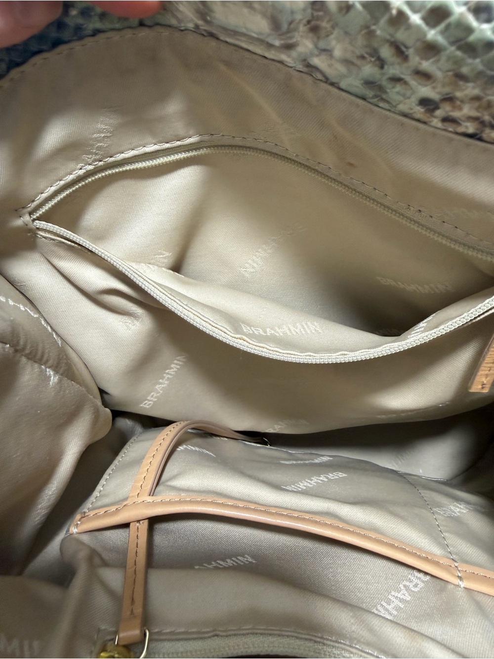 Brahmin Molly Haven Roxanne Shoulder Bag & Matching Wallet with duster bag - Picture 12 of 15